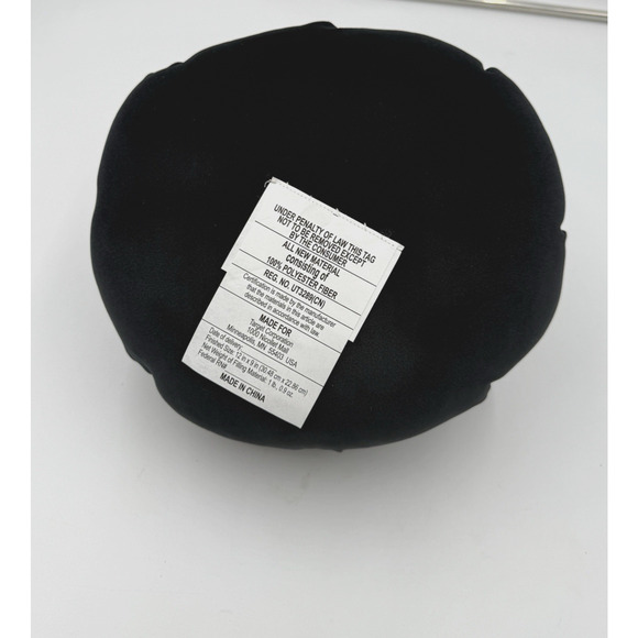 Threshold Pumpkin Shaped Velvet Decorative Fall Halloween Throw Pillow 12"X9" - Picture 6 of 9